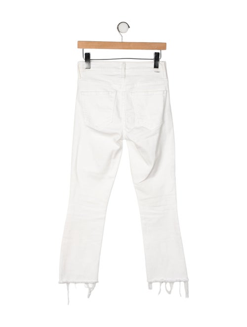 Mother Mid-Rise Straight Leg Jeans