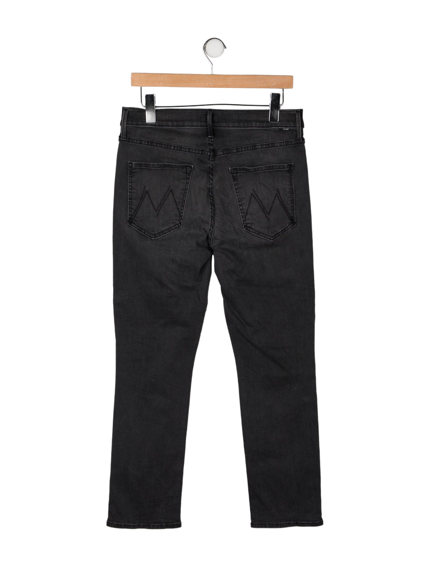 Mother High-Rise Straight Leg Jeans
