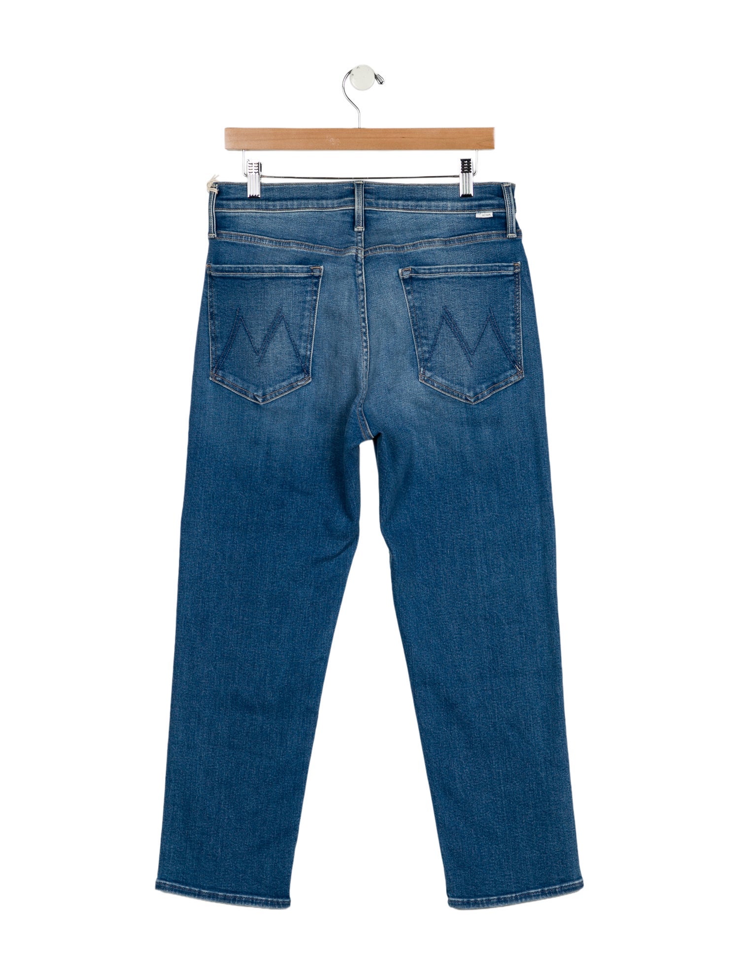 Mother High-Rise Straight Leg Jeans