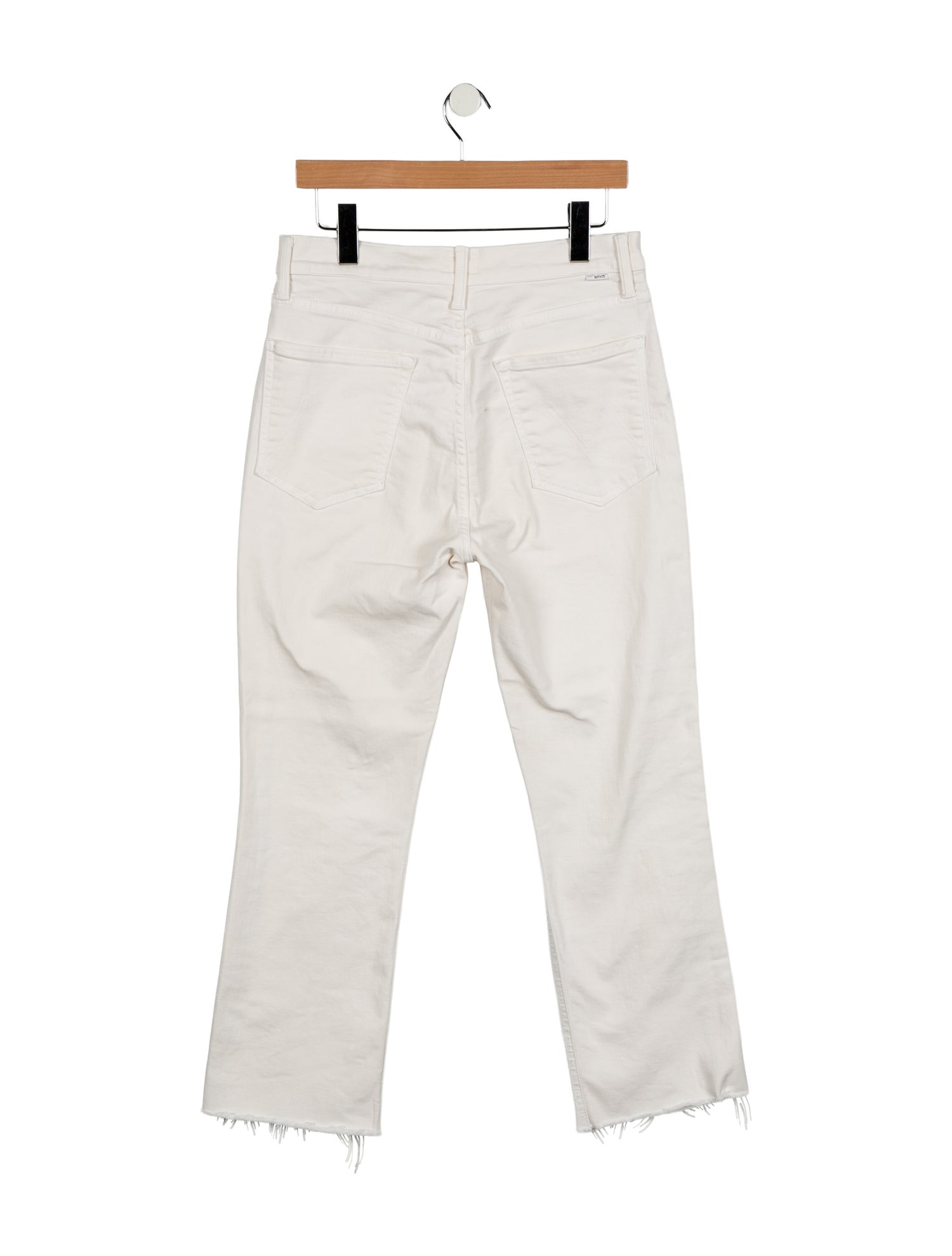 Mother High-Rise Straight Leg Jeans