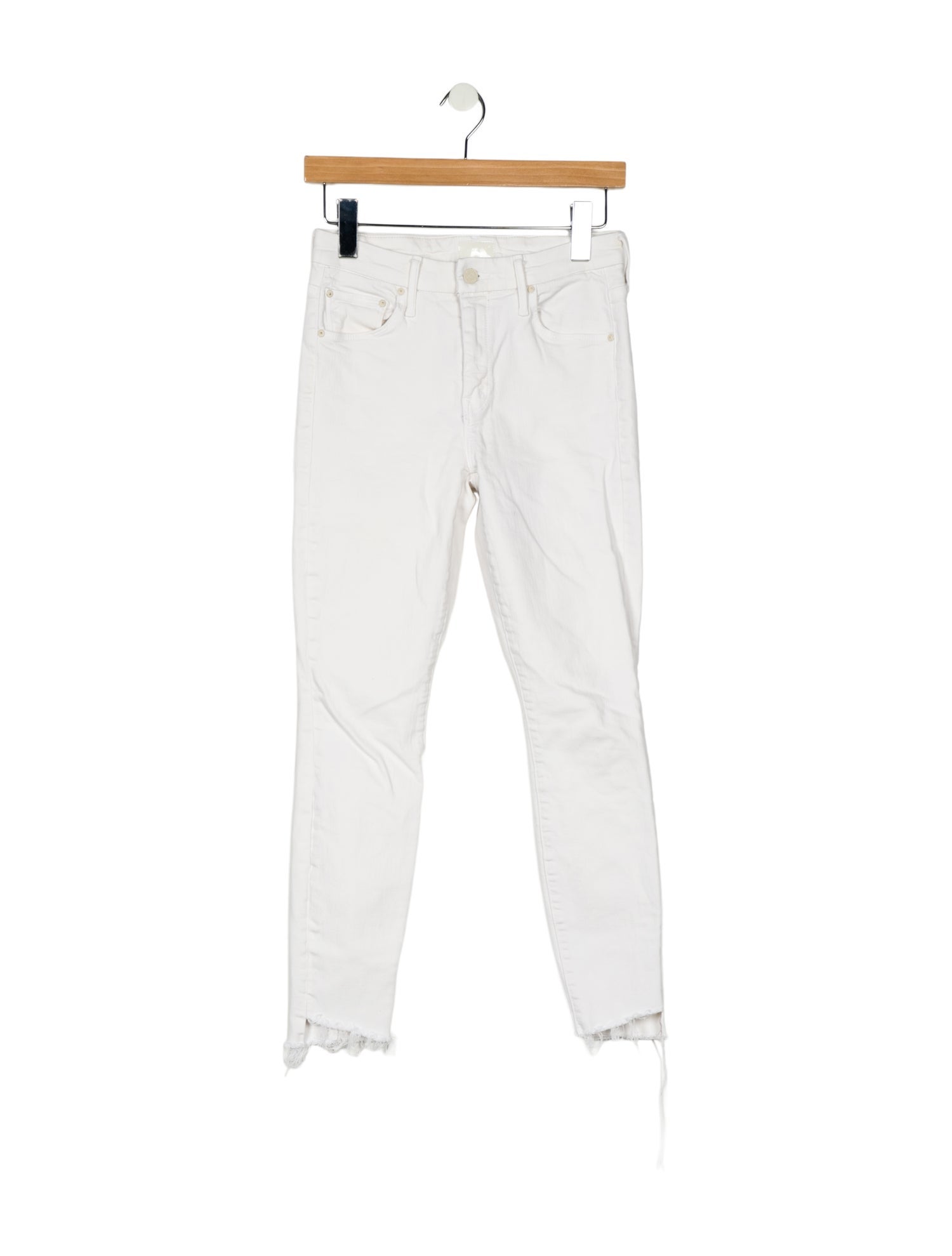 Mother Mid-Rise Straight Leg Jeans