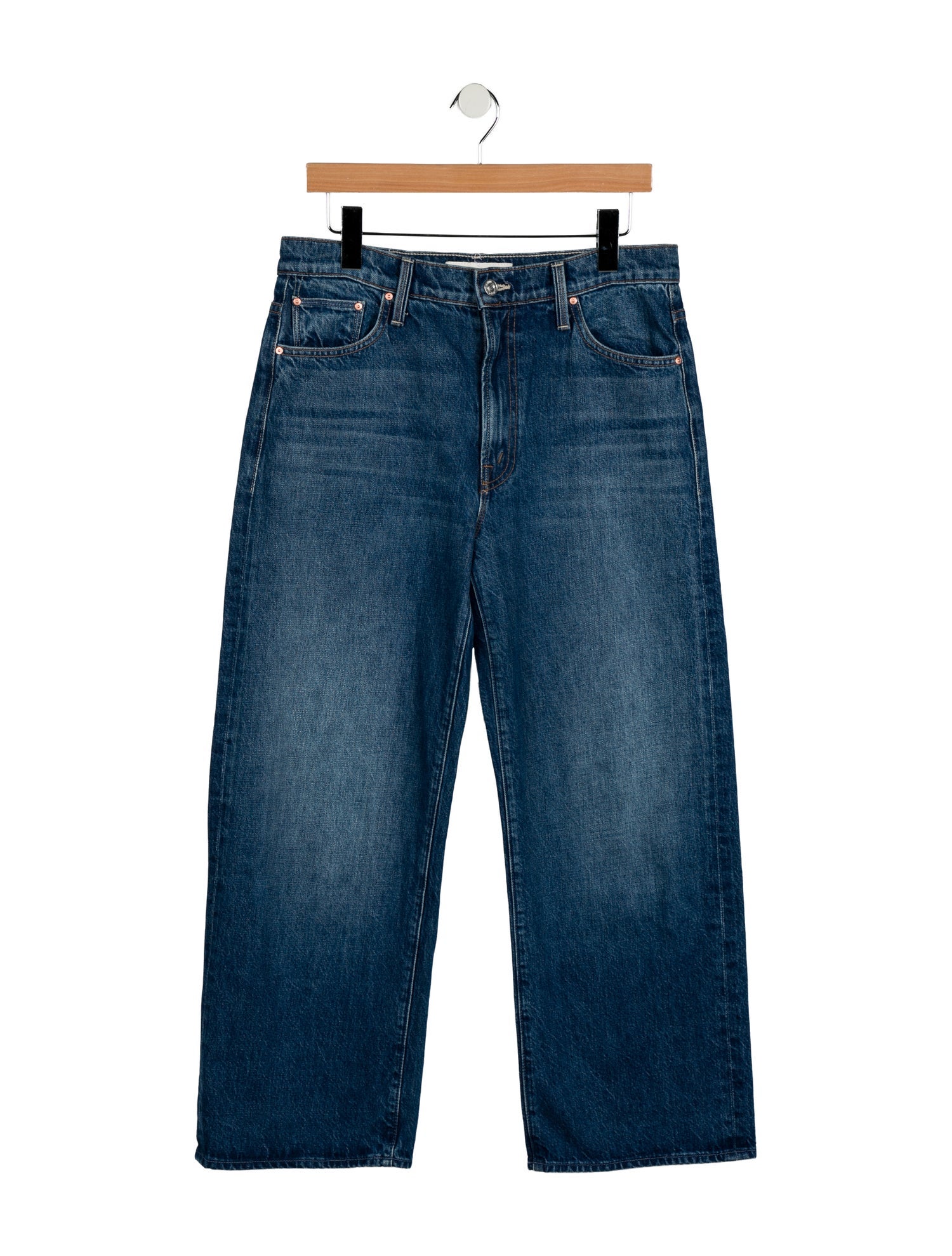 Mother High-Rise Wide Leg Jeans