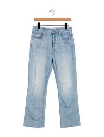 Mother High-Rise Straight Leg Jeans
