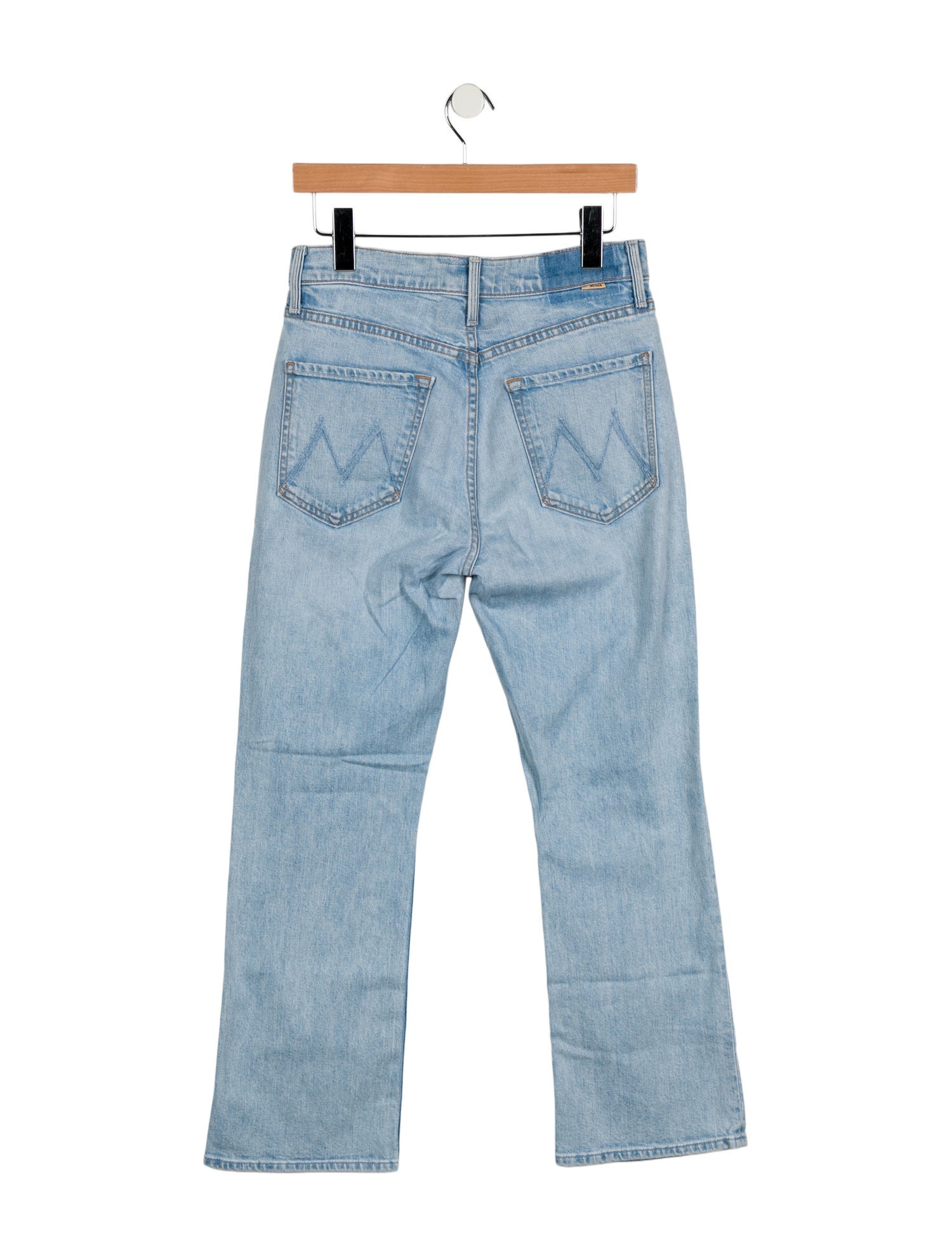 Mother High-Rise Straight Leg Jeans