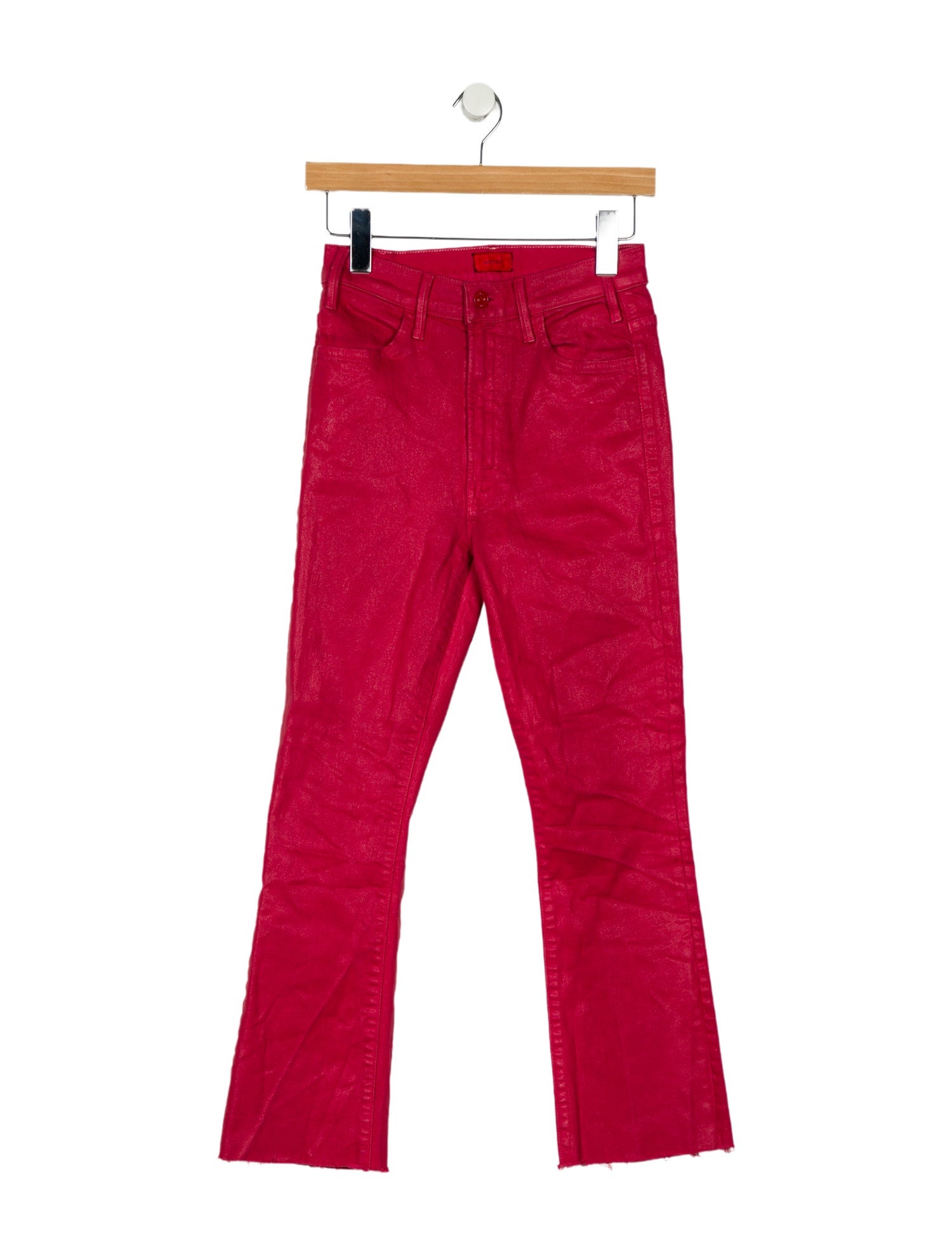 Mother Mid-Rise Straight Leg Jeans