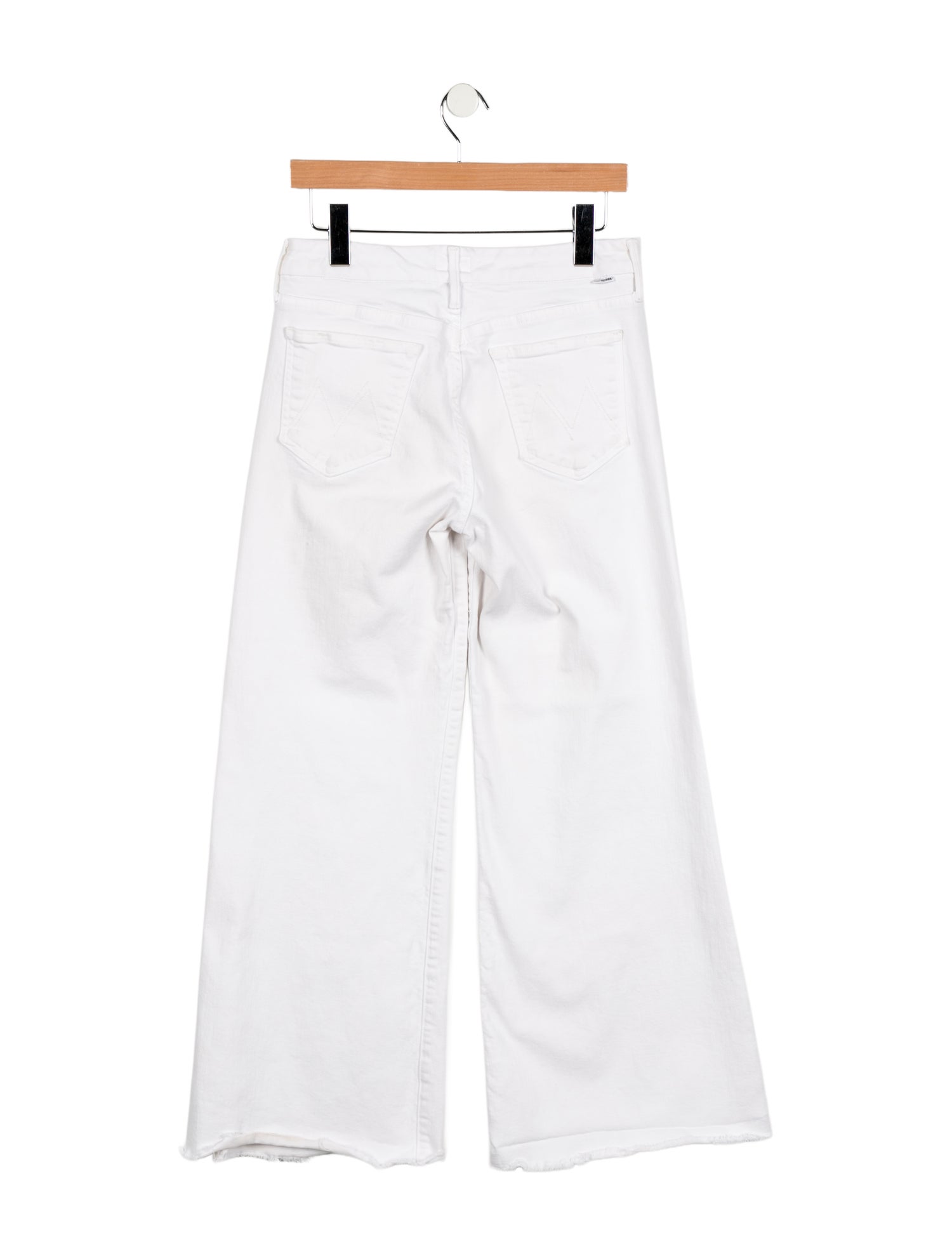 Mother Mid-Rise Wide Leg Jeans