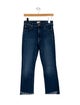 Mother Mid-Rise Straight Leg Jeans