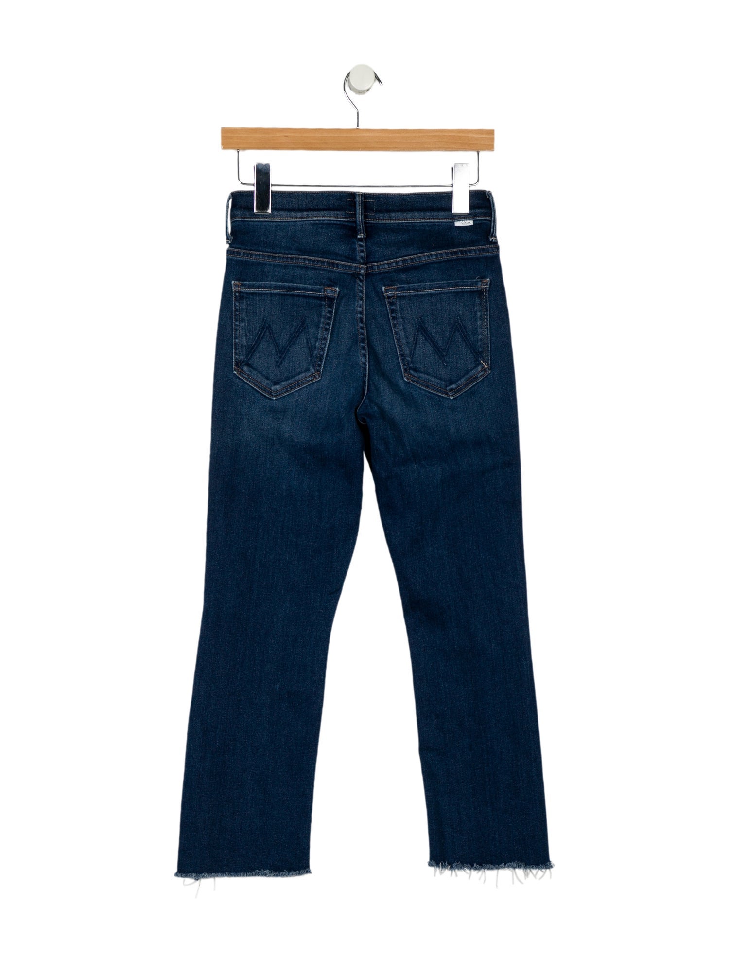 Mother Mid-Rise Straight Leg Jeans