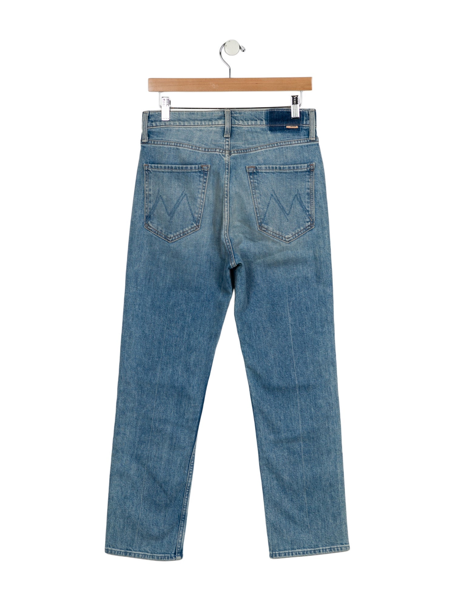 Mother High-Rise Straight Leg Jeans