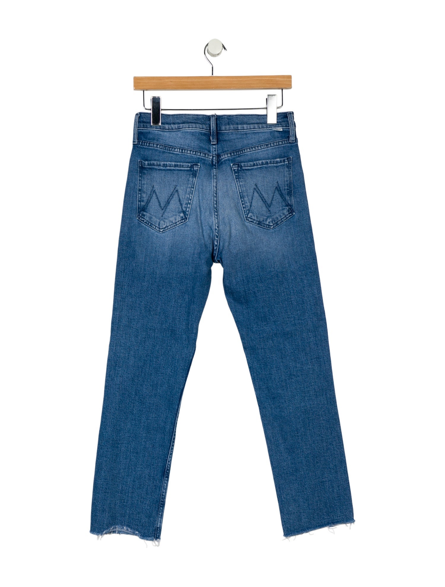 Mother High-Rise Straight Leg Jeans