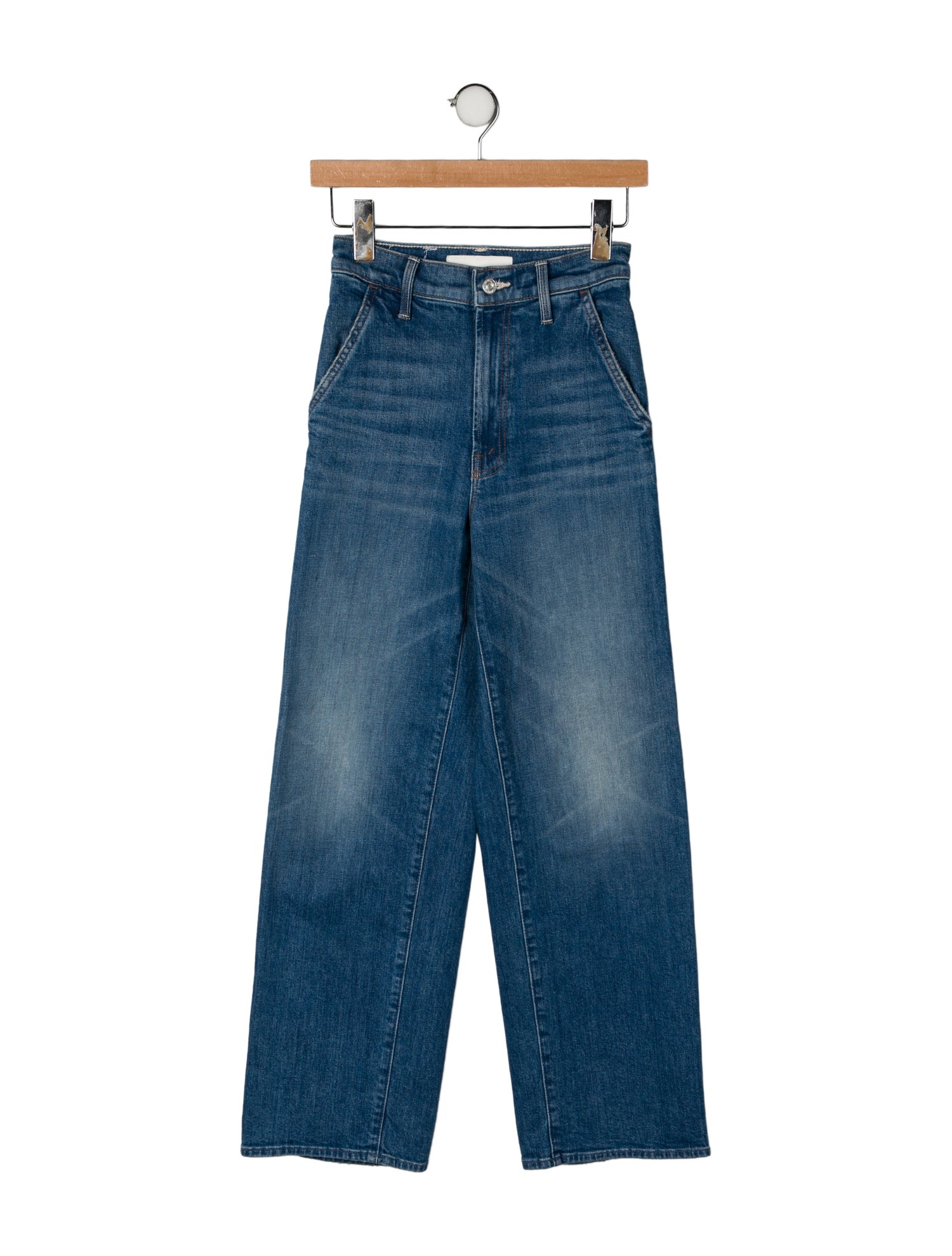 Mother High-Rise Wide Leg Jeans