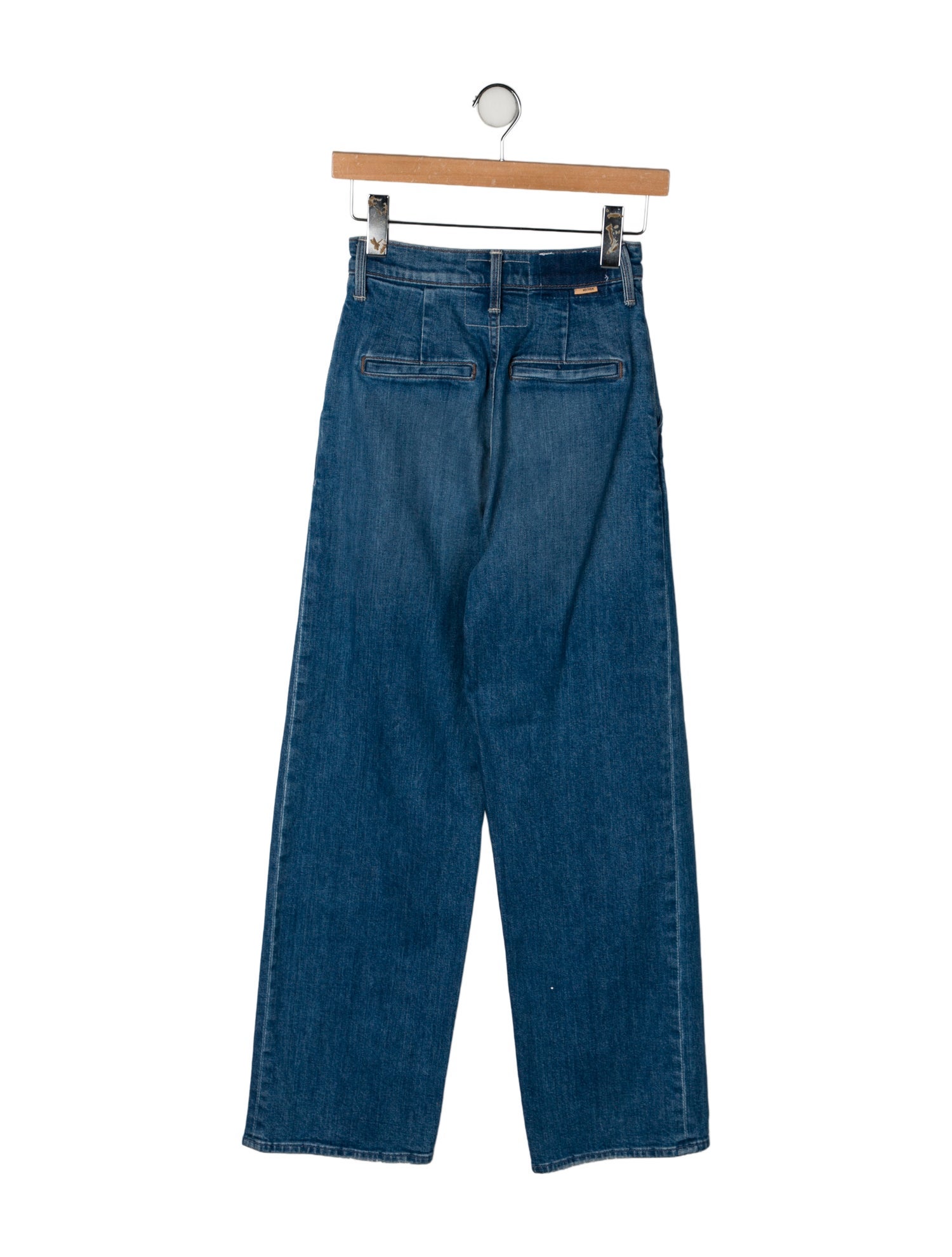 Mother High-Rise Wide Leg Jeans