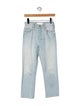 Mother Mid-Rise Straight Leg Jeans
