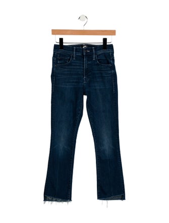 Mother Mid-Rise Straight Leg Jeans