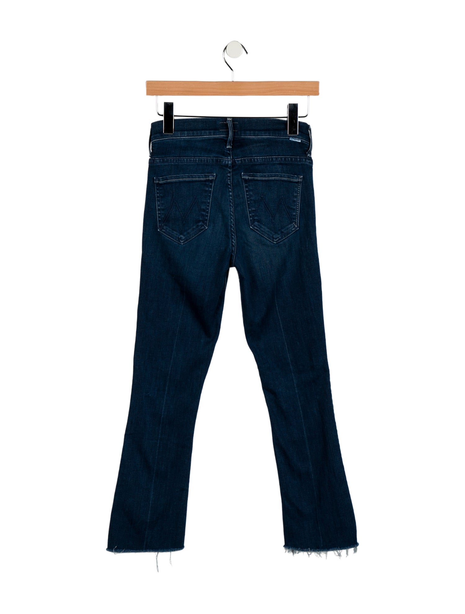 Mother Mid-Rise Straight Leg Jeans