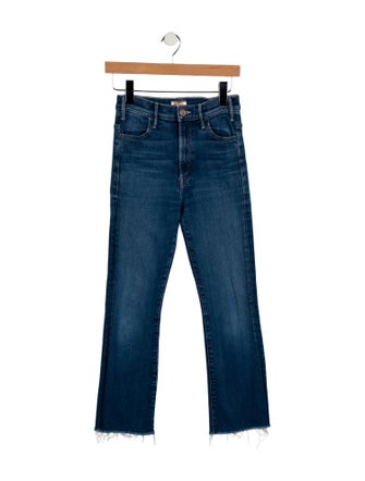 Mother High-Rise Straight Leg Jeans