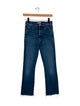 Mother High-Rise Straight Leg Jeans