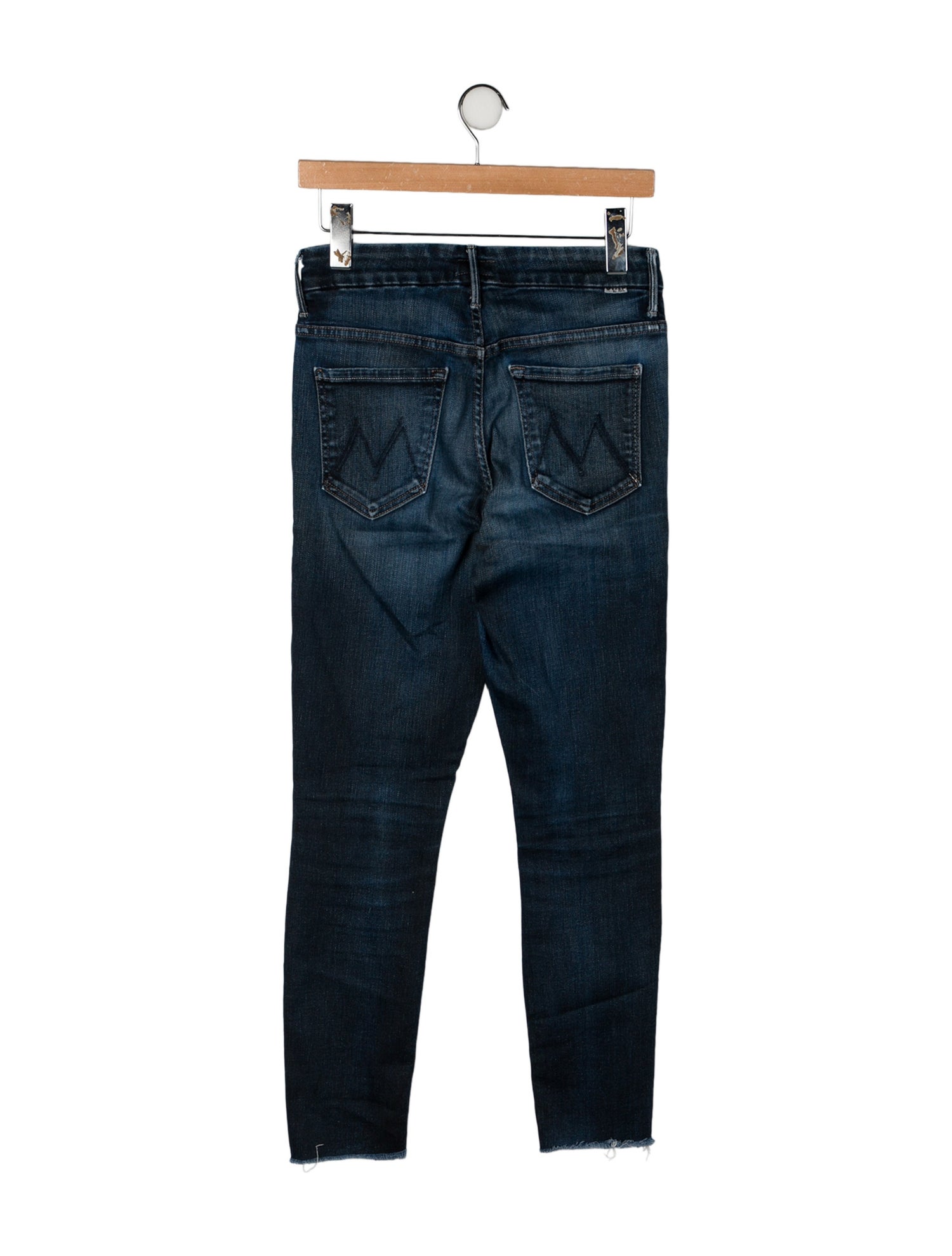 Mother Mid-Rise Skinny Leg Jeans