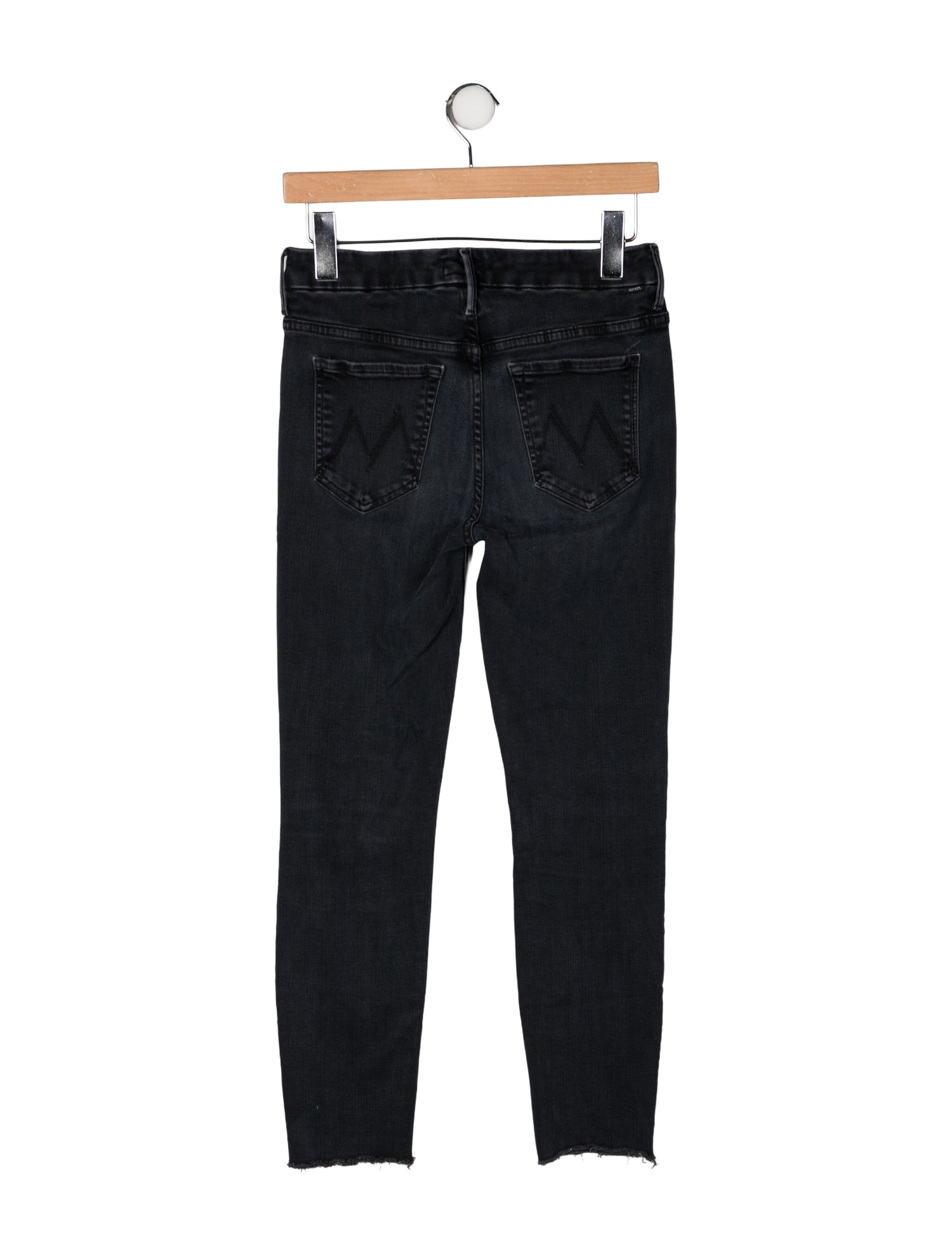 Mother Mid-Rise Skinny Leg Jeans