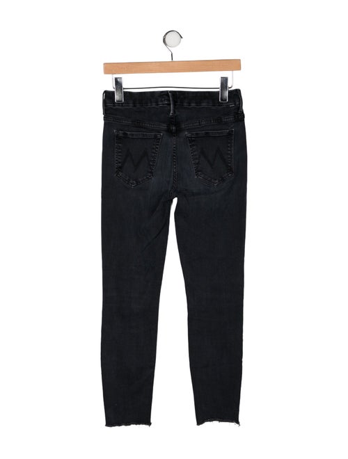 Mother Mid-Rise Skinny Leg Jeans