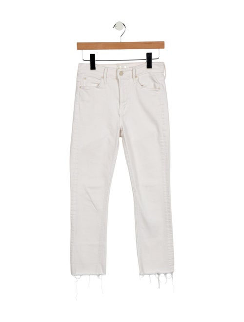 Mother Mid-Rise Straight Leg Jeans