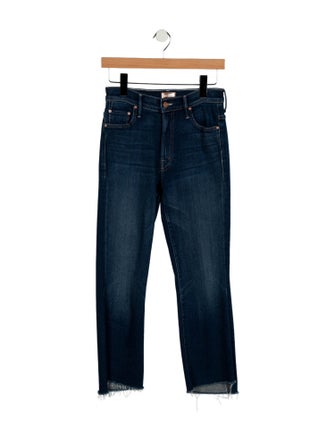 Mother Mid-Rise Skinny Leg Jeans