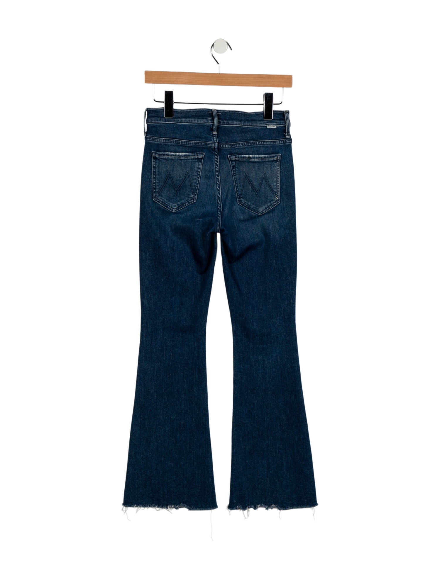 Mother Mid-Rise Wide Leg Jeans