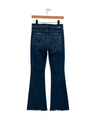 Mother Mid-Rise Wide Leg Jeans