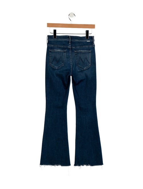 Mother Mid-Rise Wide Leg Jeans