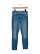 Mother Mid-Rise Skinny Leg Jeans