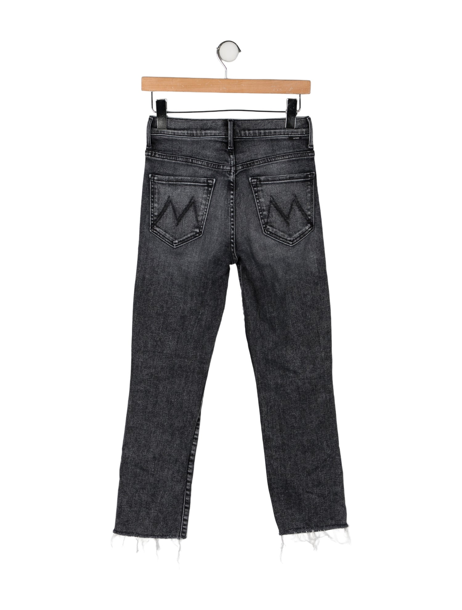 Mother Mid-Rise Straight Leg Jeans