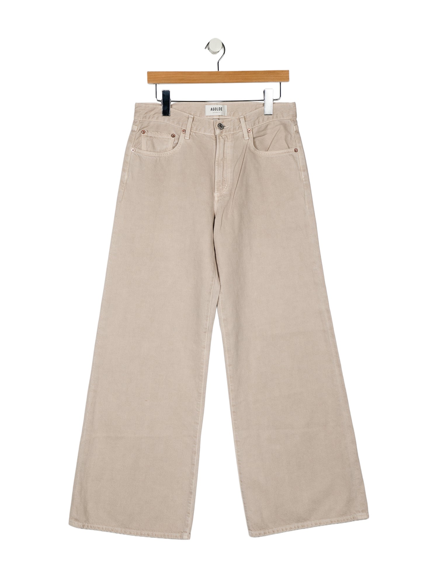 Mother High-Rise Wide Leg Jeans