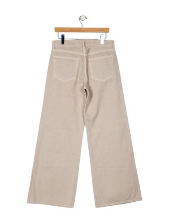 Mother High-Rise Wide Leg Jeans