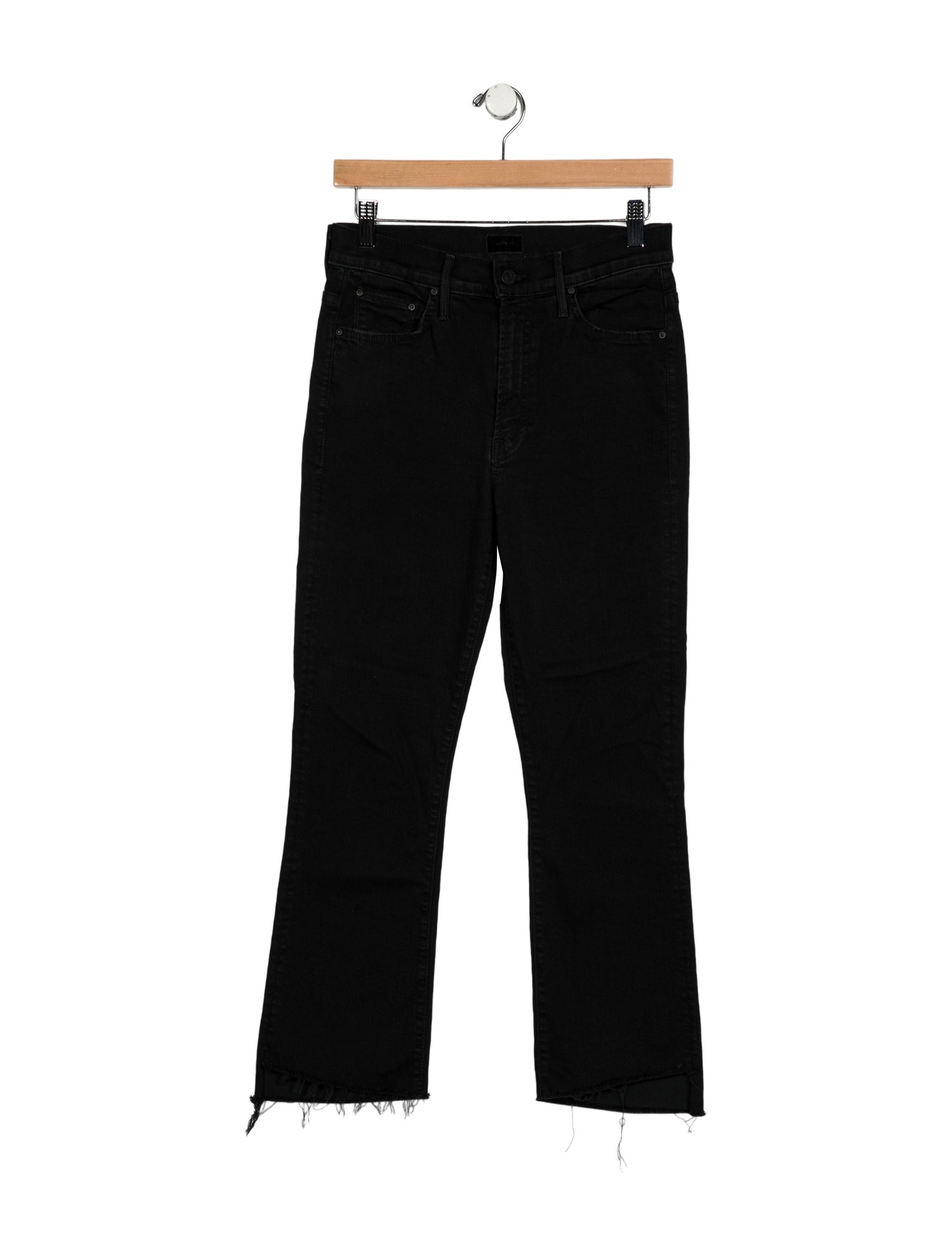 Mother Mid-Rise Straight Leg Jeans
