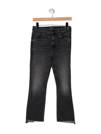 Mother Mid-Rise Straight Leg Jeans