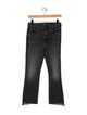 Mother Mid-Rise Straight Leg Jeans