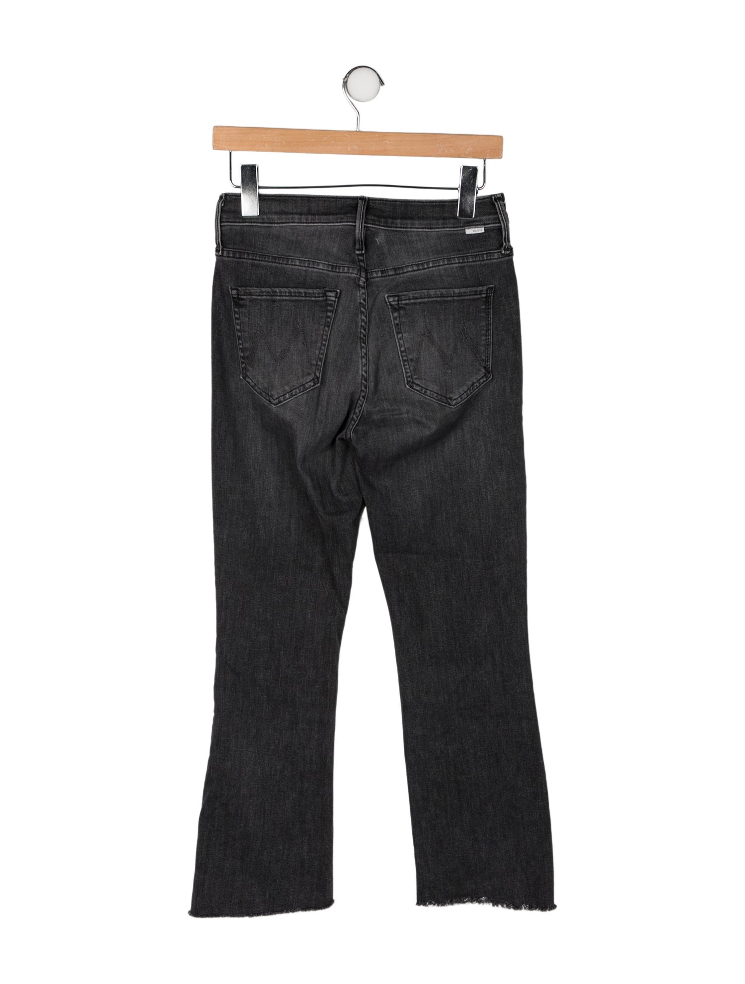 Mother Mid-Rise Straight Leg Jeans