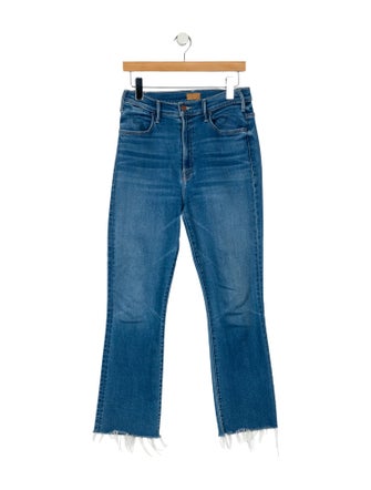 Mother High-Rise Straight Leg Jeans