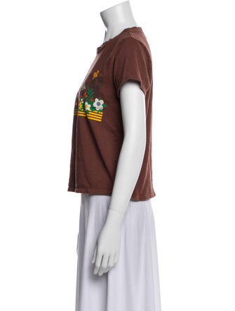 Mother Graphic Print Crew Neck T-Shirt