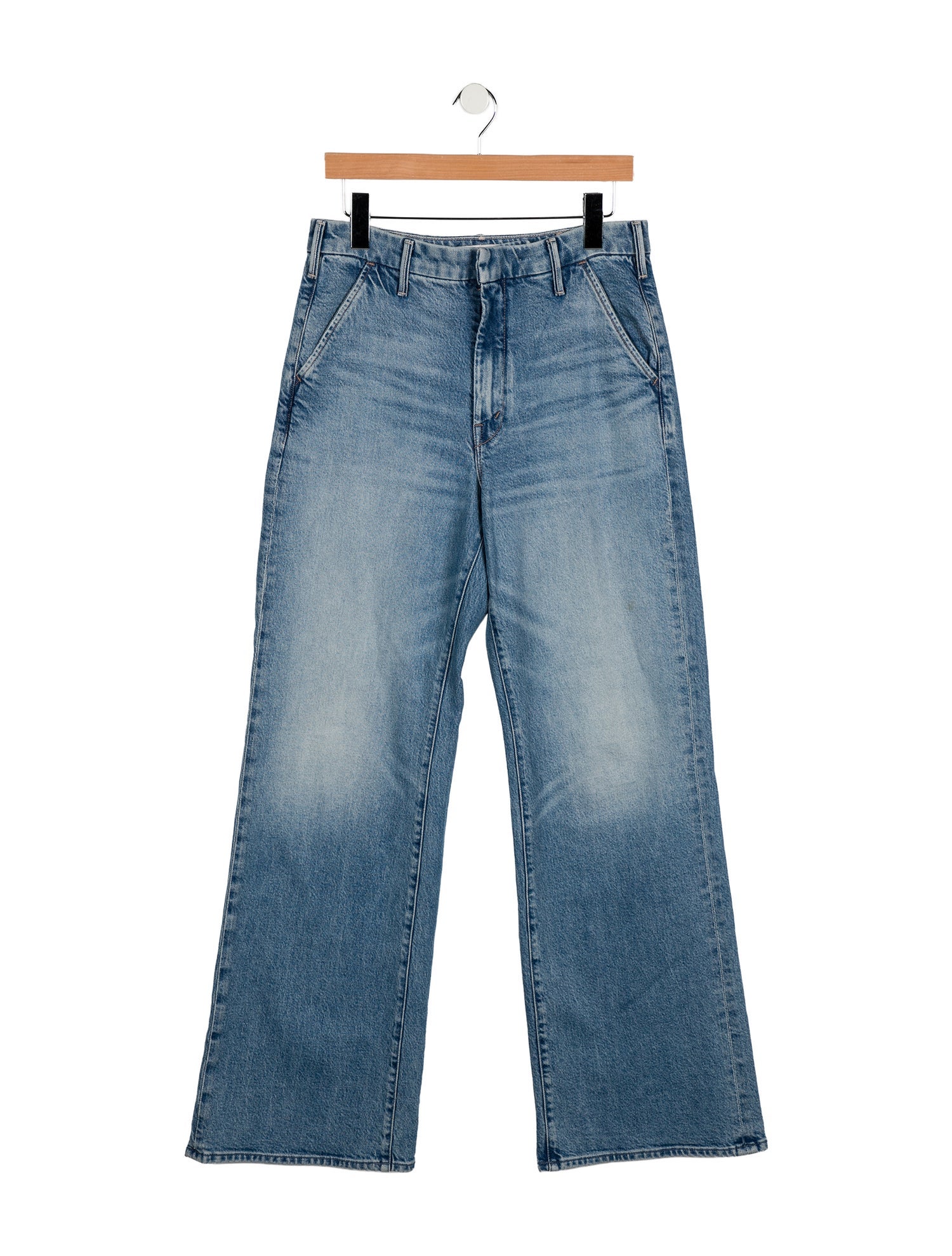 Mother High-Rise Wide Leg Jeans