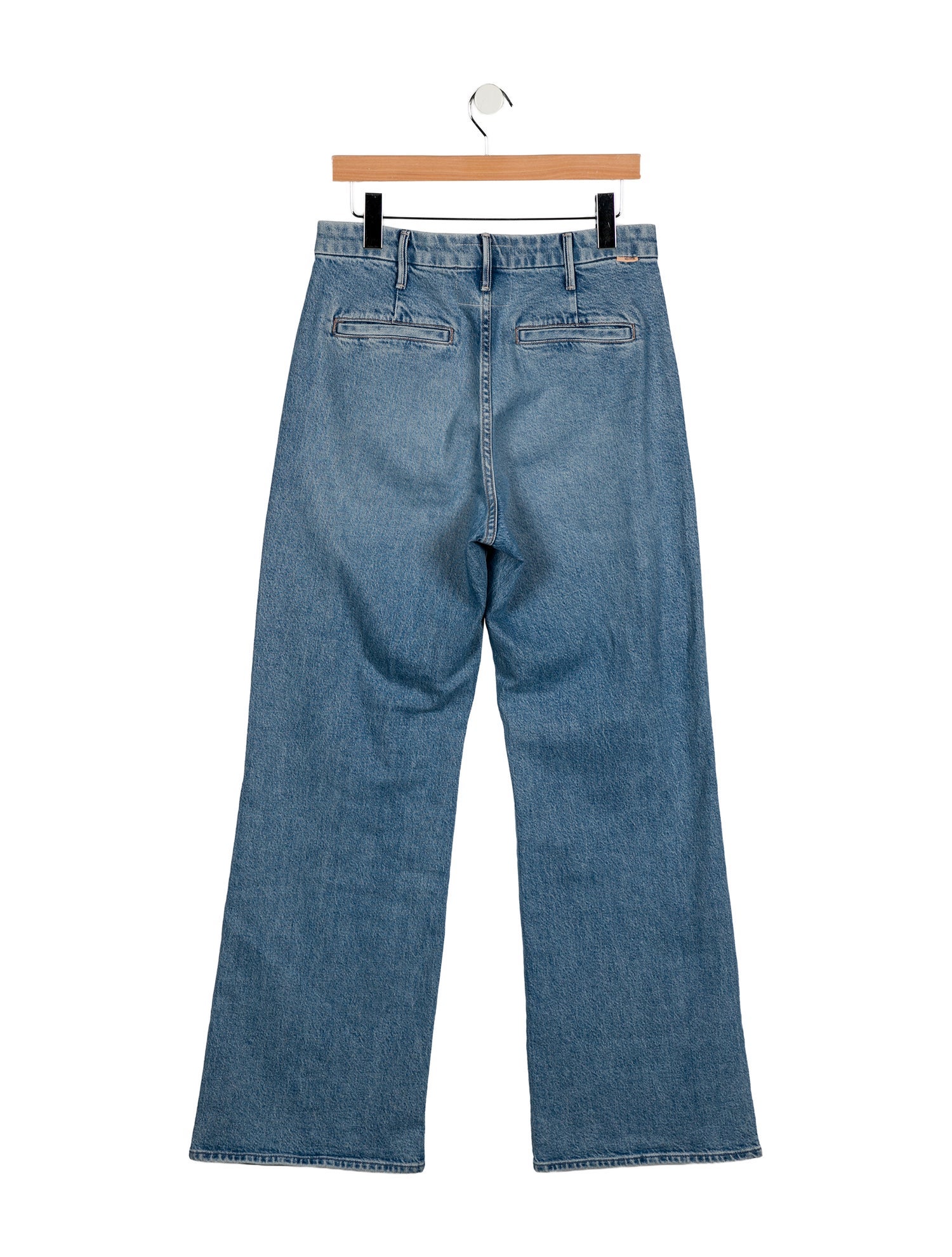 Mother High-Rise Wide Leg Jeans