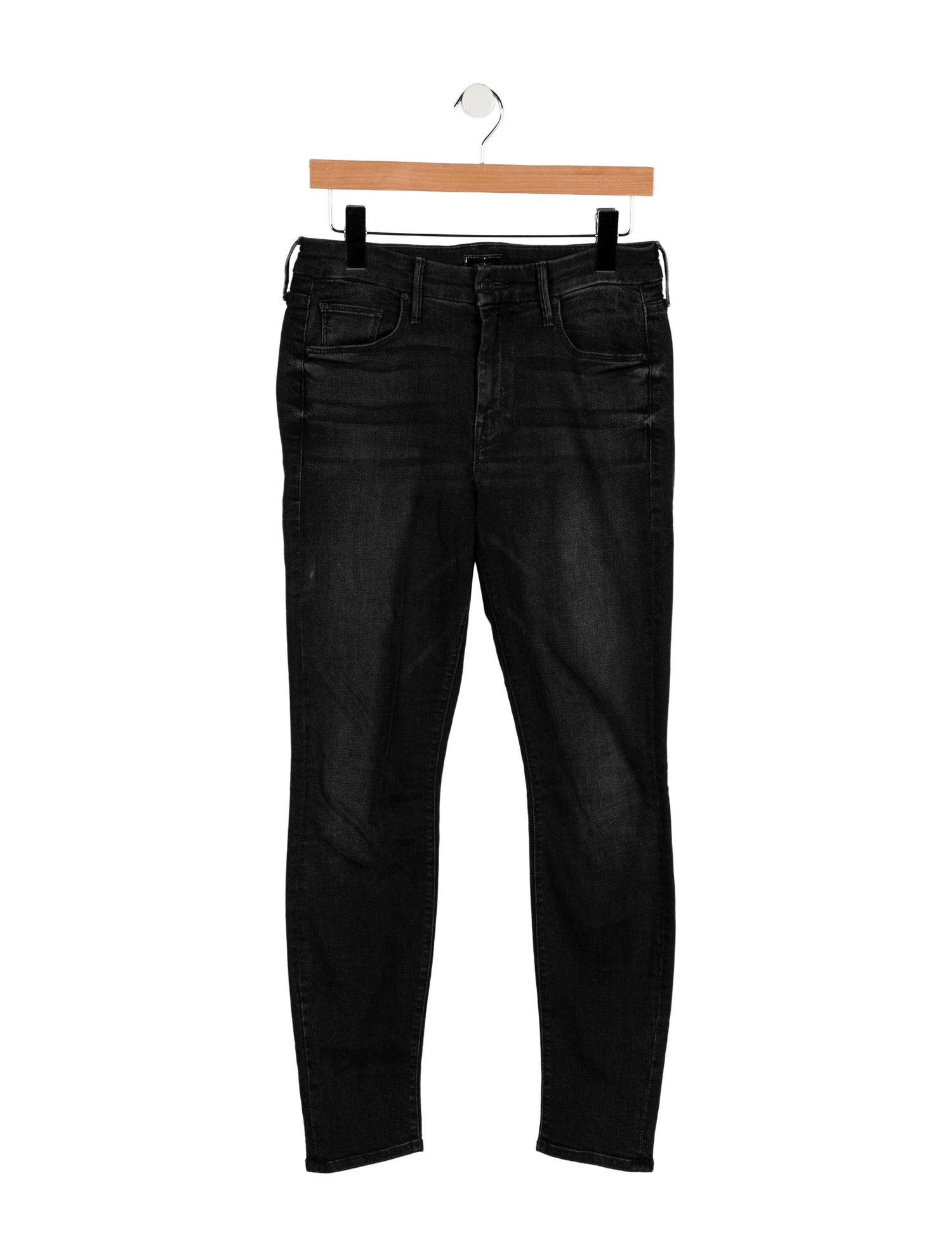 Mother Mid-Rise Skinny Leg Jeans