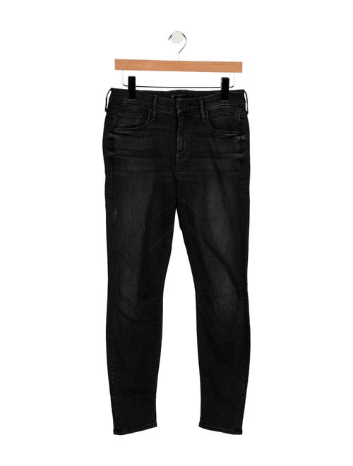 Mother Mid-Rise Skinny Leg Jeans