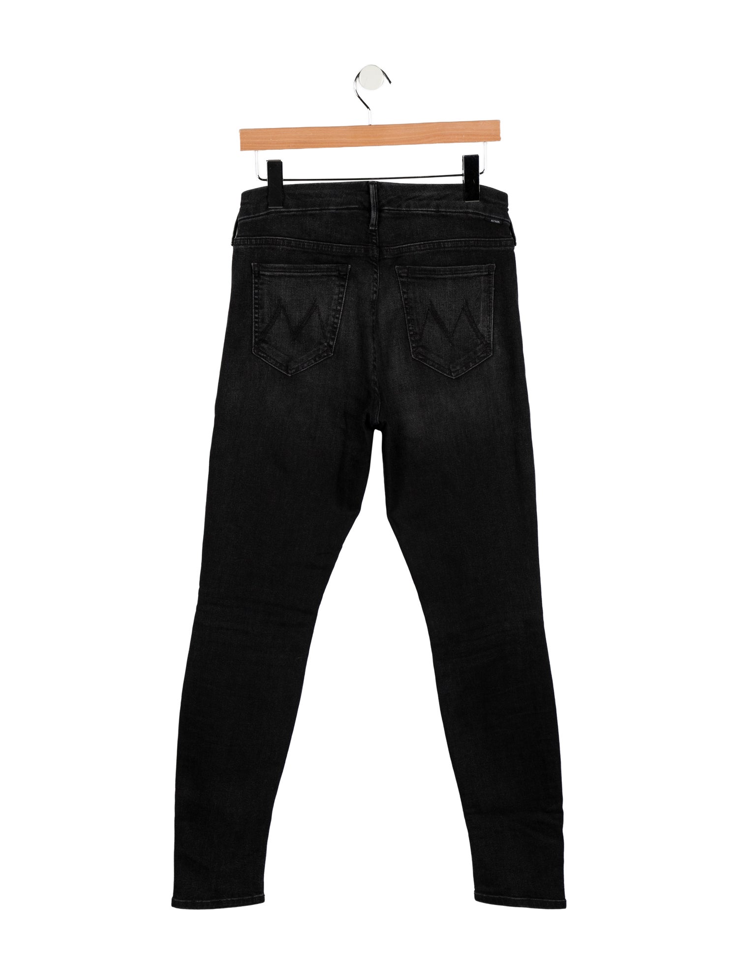 Mother Mid-Rise Skinny Leg Jeans
