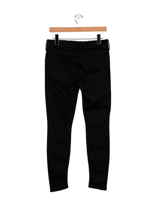 Mother Mid-Rise Skinny Leg Jeans