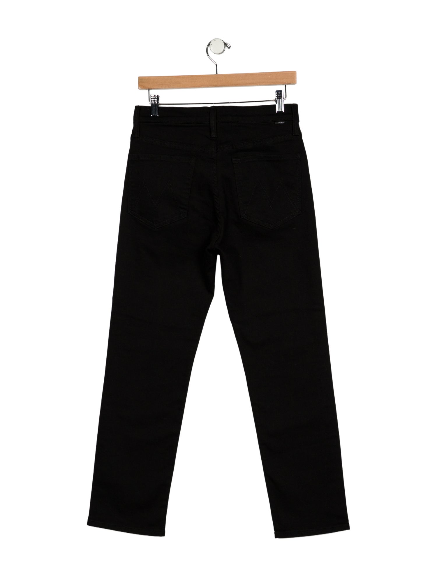 Mother High-Rise Straight Leg Jeans