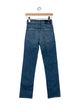 Mother High-Rise Straight Leg Jeans