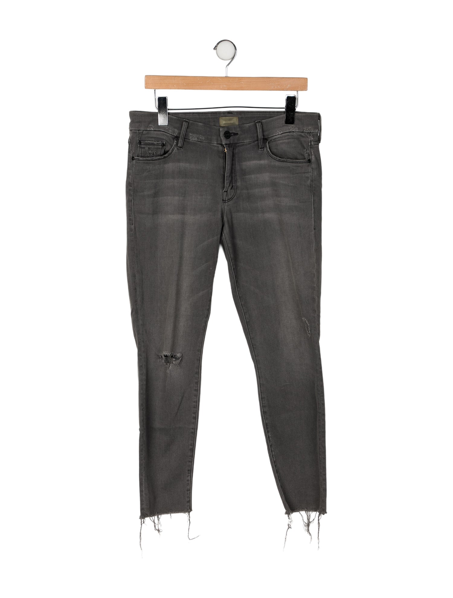 Mother Mid-Rise Skinny Leg Jeans