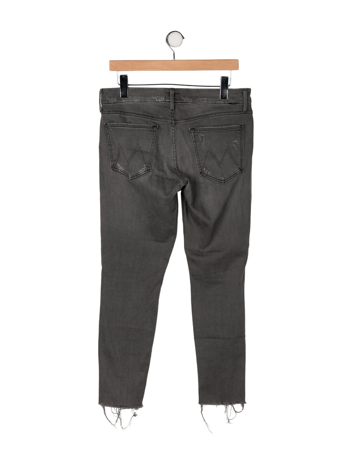 Mother Mid-Rise Skinny Leg Jeans