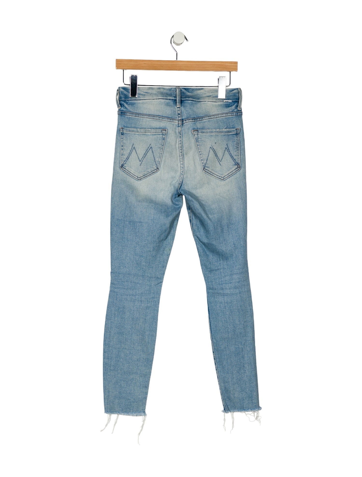 Mother Mid-Rise Skinny Leg Jeans